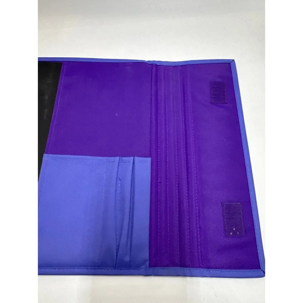 Nike Just Do It Purple 3 Ring Binder 1 Inch Organizer School Office Folder